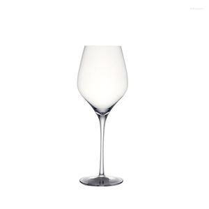 Ensemble de 2 verres à vin de 20,4 onces en verre de cristal soufflé à la main sans plomb rouge blanc pour la fête de mariage 600 ml