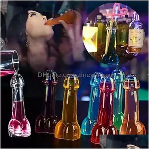 Vers à vin transparent Creative Glass Beer Juice High Boron Martini Cocktail Perfect Gift Bar Decoration Cup Fy4506 Drop Livrot Ho Dhd7g