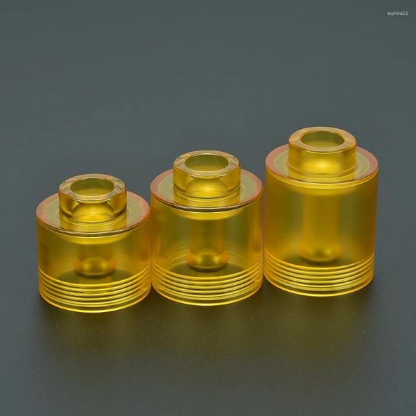 Casas de vino Tubo de vidrio transparente PEI POM 23 mm 2ml/3.5ml/5 ml para YTFK FEV V4.5s Flash V4.5