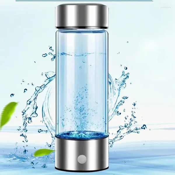 Verres à vin bouteille d'eau riche en hydrogène USB, tasse de Production d'oxygène démontable, résistance à la température domestique, verres cylindriques