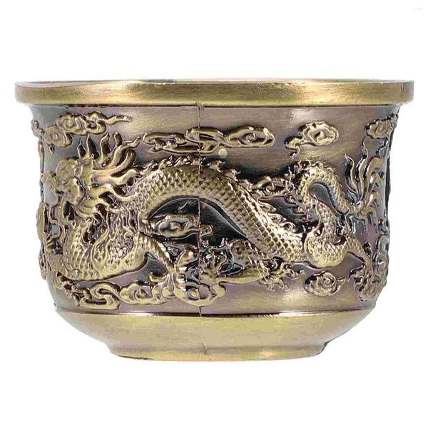 Verres à vin tasse à thé Vintage motif de Dragon chinois tasse pour boire du café bière