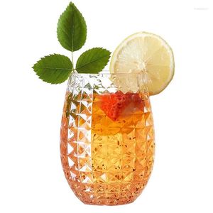 Verres à vin Whisky Cocktail Juice Boire des tasses en plastique - Incassable réutilisable et recyclable pour les pique-niques de fête de piscine en plein air