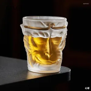 Verres à vin Wukong Cup Master Thé pour hommes Verre individuel Tasses d'échantillon saint personnel