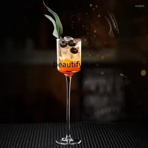 Wijnglazen yj potloodbroek champagne glas creatieve goblet cocktailbar sprankelende beker