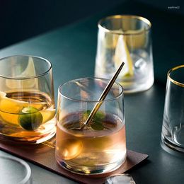 Wijnglazen Yomdid Creative Glass Cup Europees Water Sap Tea Whisky Praktische koffie Mok Drink Kitchen Drinkware