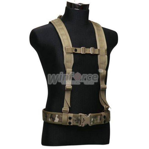 Winforce Gear tactical WB-02 Battle Sosplender sin cinturón 100% Cordura Calidad garantizada Cinturón táctico al aire libre2291