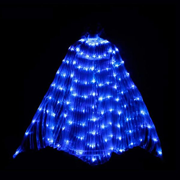 Ala alas ángulo LED ala Circus LED LED LED ISIS Luminoso Costume Party Show ISIS Wing Halloween Dance Props Adulto/Child