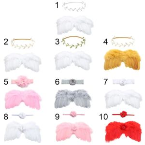 Wing Girls Headwear Children Hair Band Angel Wing Baby Photo Photo Props Newborn Photography Accessoires Costumes pour nourrissons