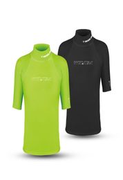 WINMAX noir et vert combinaisons de plongée maillots de bain pour hommes vêtements de Surf courts chemise Rash Guard hommes maillots de bain Lycra Rash Guard pour hommes Su8236367