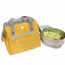 Gagnant Nouveau thermique isolé boîte à lunch fourre-tout sac isotherme Bento pochette déjeuner Ctainer école sacs de stockage de nourriture Bolsas De Almuerzo k5z7 #
