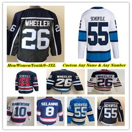 Winnipeg ijshockeytrui Mark Scheifele Josh Morrissey Kyle Connor Nikol Ehlers Nino Niederreiter Cole Perfetti Adam Lowry Brenden Dillon Dylan Samberg Demelo