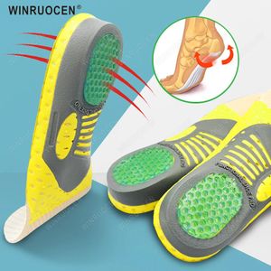 WINRUOCEN Unisex Voor fasciitis plantaris Hoge steunzool Inlegzolen Premium PVC Orthopedische schoenen Zool Sport Voetverzorging Inzetstuk 240321