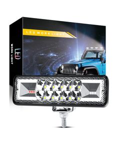 Winsun Car LED Werklicht 6inch 16Led flitsende links en rechterdag looplichten Auxiliary Lights Modified Lights2748475