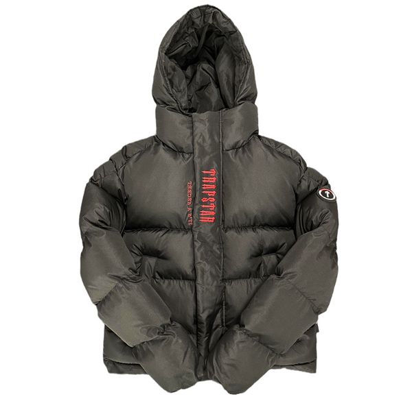 Invierno 2023 Chaqueta de plumas Hombres de alta calidad Trapstar Puffer Chaquetas con capucha Abrigos gruesos Hombres Mujeres Parejas Parka Winters Coat s s s