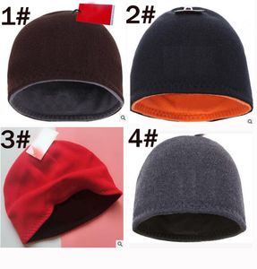 Winter Herfst Hoed voor Vrouwen Mannen Mode Mutsen Skullies Chapeu Caps Katoen Koudwol Hoed Dubbelzijdige Oor Protector Knit Hoeden Drop Ship