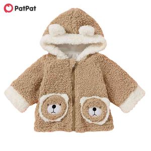 Manteau d'hiver bébé raton laveur unisexe pour vêtements à capuche 210528