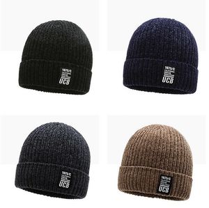 Winter mutsen petten voor mannen vrouwen met dikke fleece gevoerde capuchon warme brei schedel cap nek warmer fietsen sport balenlava hoeden chenille garen caps