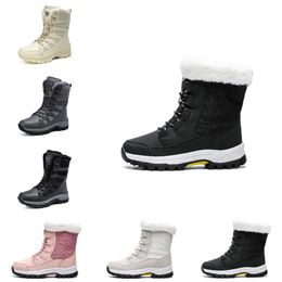Hiver Boot Fashions Boots Classic Women Snow Mini Ankle Courts Ladies Girls Bottises Femmes Triple Black Chesut Navsy