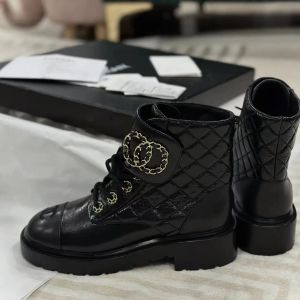 Dames Martin Boot platformschoenen Nieuwe stijl korte 10a topkwaliteit Designer leer Spiegel Mode vintage Casual schoen luxe Met doos Buiten wandelen reizen Zwarte laars