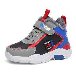 Nouveau produit chaussures de course d'hiver concepteur pour chaussures de sport chaud en peluche mode noir rouge gris chaussures de sport de plein air