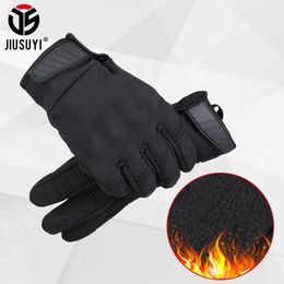 Camouflage d'hiver Imperpose les gants de doigt complet chauds écran tactile chaud non glisser le ski de chasse
