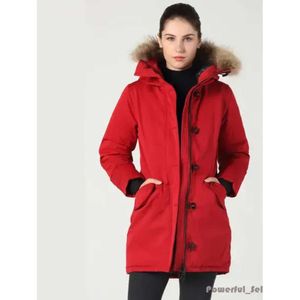 Hiver canadien femmes Parka épais chaud fourrure amovible à capuche Doudoune femmes mince manteau de haute qualité Doudoune Coatwomen Long Puffer 9079