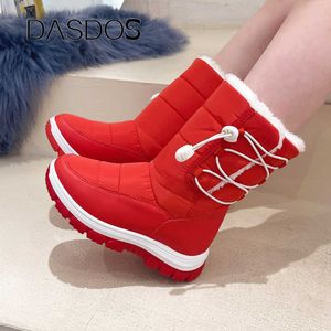 Hiver enfants chaussures décontractées plates imperméables cheville bottes de neige pour garçons filles enfants Botas Mujer baskets pluie en plein air