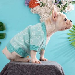 Winter klassieke luxe hondenkleding Teckshund Dog Sweaters voor kleine en middelgrote honden Designer Pet Sweater Puppy Jassen Lagen Franse bulldog Chihuahua Schnauzer