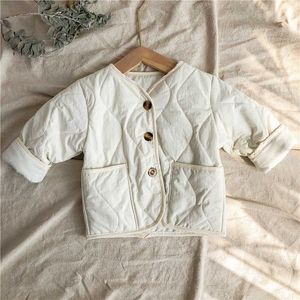abrigo de invierno bebé encantador salvaje chaqueta de manga larga ropa de bebé niña chaqueta de invierno invierno niño niña H0910
