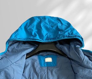 Coat d'hiver One Lens Mens Down Jacket Flatt Nylon Garment Dyed Overshirt Outdoor Keep Heat Hooded Outwear4110211