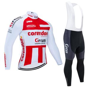 Maillot de cyclisme d'hiver Set 2020 Pro équipe Pro Corendon Thermal Fleece Cycling Clothing Ropa Ciclismo InVierno Mtb Bike Jersey Bib Pants 6838963