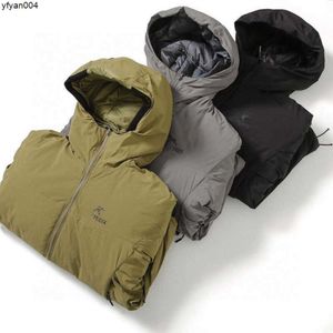 Winter Designer Donsjack Heren Draagbare Warme Parka Jas Outdoor Nylon Winddichte Dikke Katoenen Jassen met Capuchon