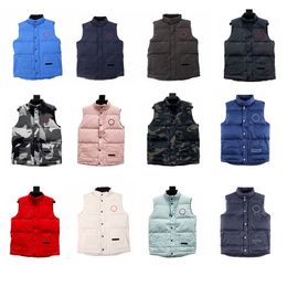 Hiver Designer Down Vest Hommes Femmes Puffer Jacket Parkas Manteau Imperméable pour Hommes Vestes Sans Manches