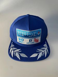 Hiver Livraison Gratuite Designer Chapeau Ball Hat Casual Large Bord Extérieur Crème Solaire Casquette De Baseball Hommes Et Femmes De Haute Qualité Streetwear Vert Bleu Rhude Réglable