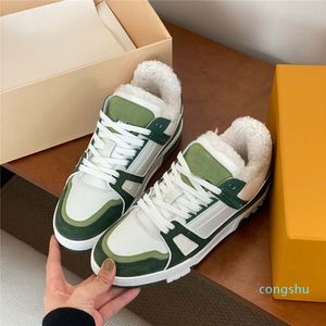 Zapatos de diseñador de invierno para mujeres, zapatos para hombres, parejas, zapatos para correr, zapatillas casuales, deportes, patines planos de lujo, moda, zapatillas clásicas, cálidas y cómodas