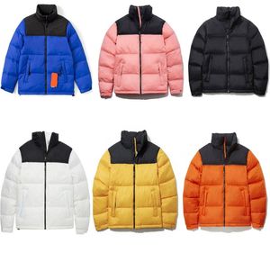 Chaquetas para hombre Parkas de moda Abrigo de plumón 22FW Chaqueta cortavientos informal Cálido Cremallera superior Abrigo grueso Outwear 10 colores