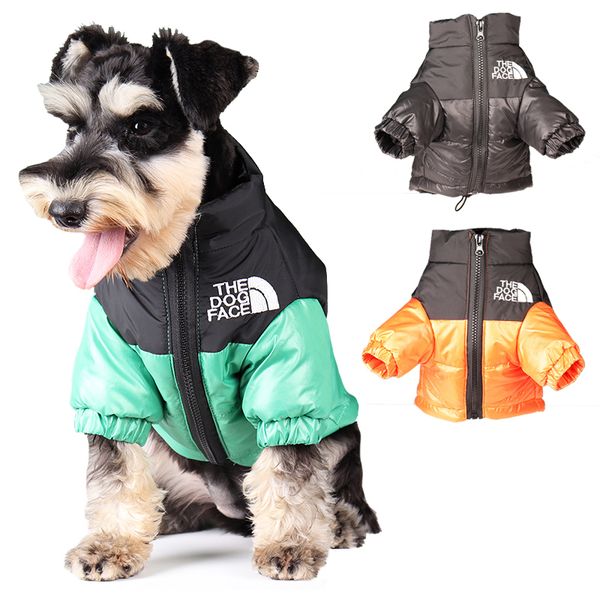 Vêtements d'hiver pour chien The Dog Face Designer Vêtements pour chien Veste chaude coupe-vent pour chiot pour petit et moyen chien Manteau pour animal de compagnie par temps froid Bouledogue français Chihuahua Tenues pour animaux de compagnie L A289