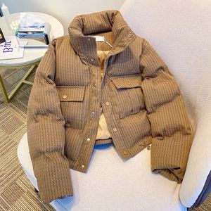 Veste en coton en coton en coton Femmes courts coréens coréens veste en coton-padded