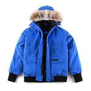 Designers de veste de veste d'hiver pour hommes vestes à capuche épaisses doudoune odroises manteaux de parka pour hommes avec une vraie fourrure de loup