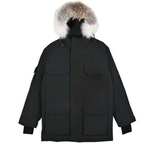 Doudoune d'hiver de qualité supérieure pour hommes, vestes bouffantes, Canadian Goose, à capuche, épaisse et chaude, Parka Doudoune Homme, manteaux d'extérieur, manteau Upscale121