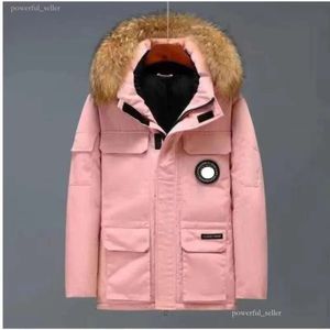 Winter donsjack dames puffer dikke Wyndham jas heren donsjassen verwarmt jassen voor heren koude bescherming winddicht uitloper Canadas Goose jassen 831