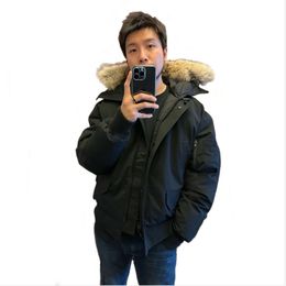 Hiver Down Parkas Hoody Canada Bomber Vestes Zippers Brand Designer Veste Men Chilliwack Cabilla