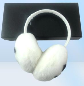 Winter Earmuffs vrouwelijke konijnen fluweel oorbanden klassiek merk oormuffs mode warme warme pluche oorblokken8470801