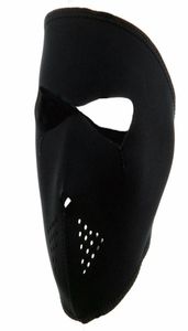 Masque d'exercice d'hiver Cycling Full Face Ski Masque Ventime à vélo extérieur en plein air Running Black 3273640