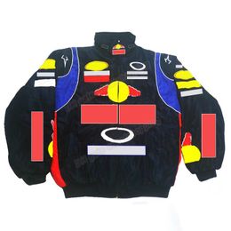 Hiver F1 Formule One Team Racing Jacket Apparel Fans fans de sport Extreme Sports Vêtements A7