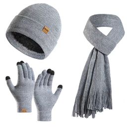 Wintermode luxe hoeden scaves sets unisex designer muts en sjaal set voor vrouw mannen gebreide schal muts kasjmier borduurmutsen sjaals ontwerpers