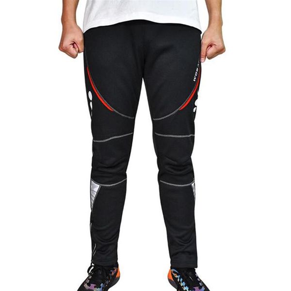 Pantalones de ciclismo térmicos de lana para invierno, pantalones impermeables para bicicleta, a prueba de viento, cálidos para hombre Skiing271z