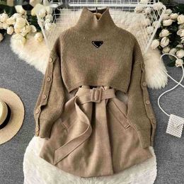 Winter Gentle Fashion Designer Sweater Temperament Temperament Creation Creation