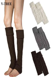 Jambières d'hiver pour filles, chaussettes tricotées pour enfants, longueur des bottes, couverture d'automne, genouillère pour enfants 039s L2207167010755