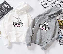 Hiver Harajuku couple Sweat-shirt mignon dessin animé dames à swets sweat à sweet coréen street street file sweat à capuche 2011261688485